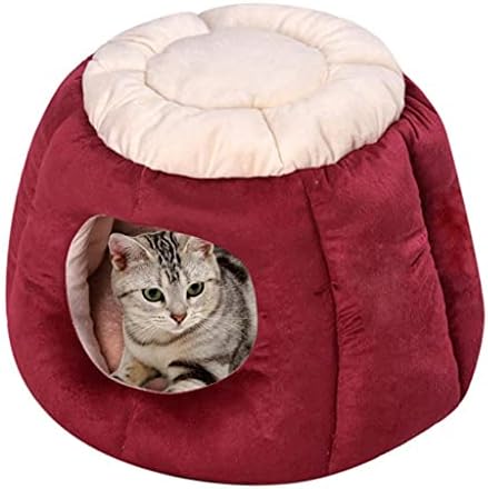 חורף חם כלב בית לחיות מחמד קן חתולי שק שינה עמוק שינה חצי סגור חתולי אוהל חתולי מיטה