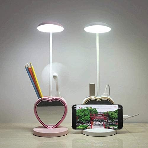 UXZDX LED ספר אור מנורת קריאה ניידת עם בהירות הגנה על עיניים USB מנורת שולחן נטענת לסטודנטים