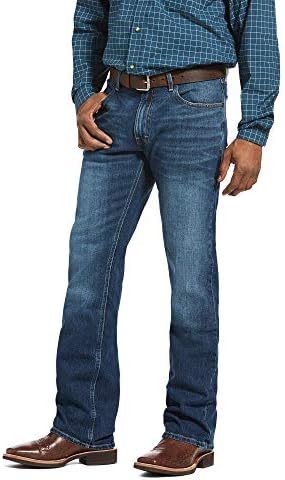 אריאט מ4 ג 'ינס בגזרת מגפיים נמוכים-ג' ינס בגזרה נינוחה לגברים
