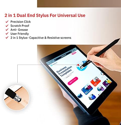 Pro Stylus Capacitive Pen תואם ל- Surface Surface ספר 2/ספר 3/pro x/go 2/pro 7 משודרג מגע דיוק גבוה