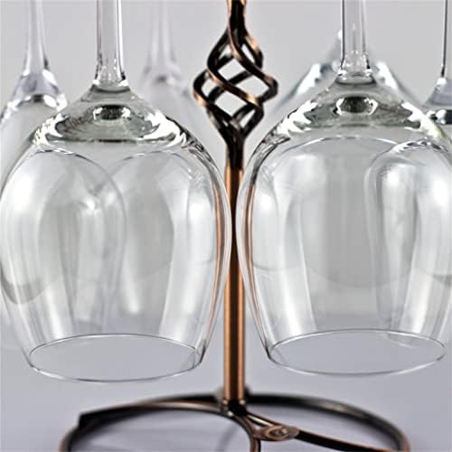 WSSBK מתלה זכוכית יין יצירתי סלון גביע מחזיק בר עיצוב מטבח בית מתלה כוס יין גדול יותר