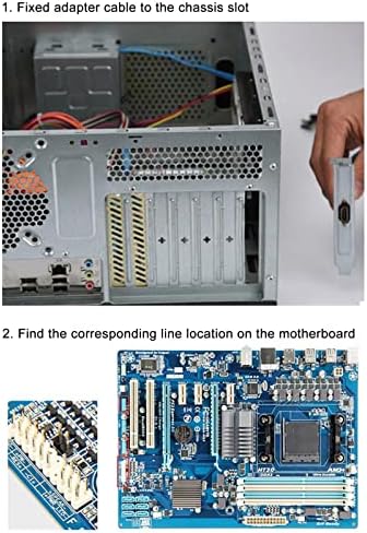 כפתור מתג כפול מחשב כפול מחשב, עיצוב מקשים כפול, עם בורג, מתג הפעלה מרוחק למחשב לבית, משרד, בתי קפה באינטרנט