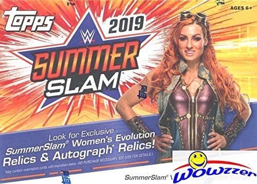 2019 Topps WWE WWE Summerslam בלעדי Blaster Blaster Blaster Blaster! חפש כרטיסים ומכוניות מבוק לסנר,