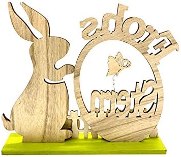 כדורי קישוט זכוכית קישוטים ארנבים שולחניים קישוטי פסחא חמוד לחדר פסחא עץ קישוט עיצוב הבית המציע פיסול ידיים
