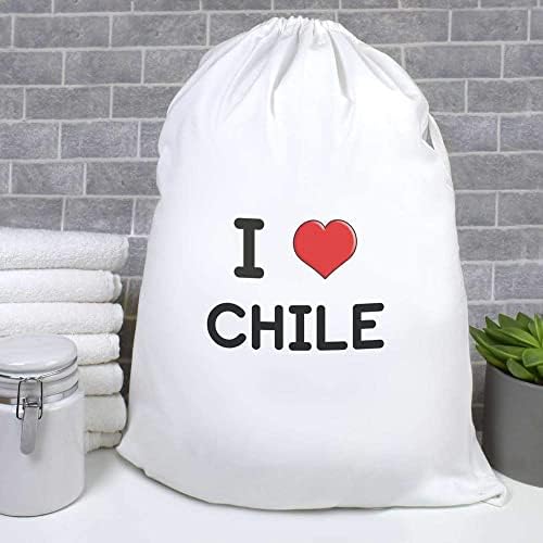 אזידה' אני אוהב צ ' ילה ' כביסה/כביסה / אחסון תיק