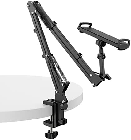 TREXD שולחן עבודה מתכת לעמוד זרוע ארוכה טבליות מעמד מיטת שולחן עבודה שולחן עבודה עצלה תמיכה