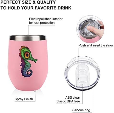 כוס בקבוק סהורסי צבעונית עם מכסה עם מכסה מבודדת נירוסטה כוס קיר כפולה כוסות ביתיות