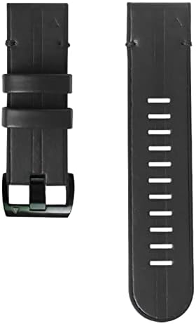 WSCEBCK QuickFit Watch Strap עבור Garmin Fenix ​​7 7x 6 6x Pro 5x 5 Plus 3HR 935 945 S60 עור מקורי סיליקון