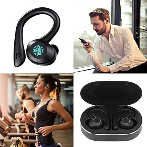 אוזניות אלחוטיות, Q23 Pro Bluetooth 5.1 אוזניות אטומות למים ספורט עם מארז טעינה אלחוטי, סטריאו רעש