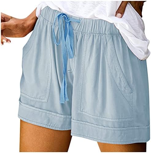 נשים SGASY נשים קלאסיות חגורה רופפת מכנסי מטען מגולגלת רגל רחבה מכנסיים מזדמנים יומיומיים