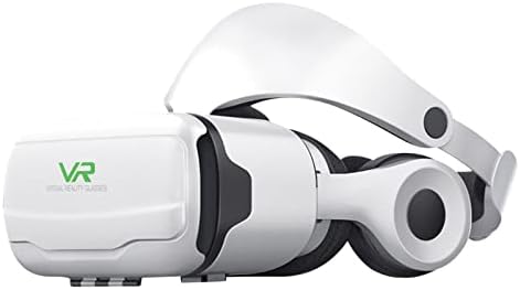 3 משקפיים אוזניות גרסה עבור טלפונים ניידים מציאות וירטואלית קסדה 3 משחקי סרט עם אוזניות משקפיים