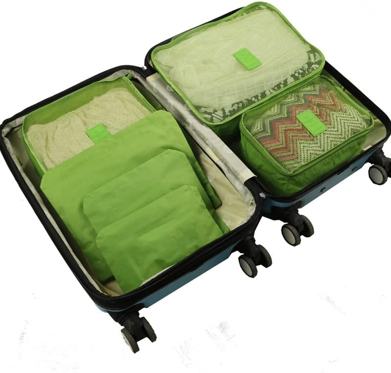 אחסון נסיעות 6 חלקים מזוודות ובגדים שקית מיון אטום למים שקית אחסון