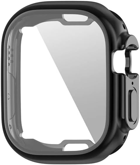 מארז Maalya 360 מלא כיסוי ברור ומלא עבור Apple Watch 8 Ultra 49 ממ TPU מגן מסך דק עבור IWatch