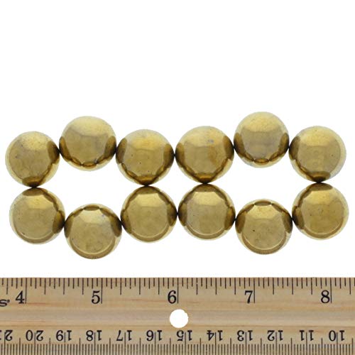 פנטזיה חומרים: 50 יחידות זהב מגנטי המטיט סיבובים-0.75 אינץ גודל-בתפזורת פריט מגנטים למלאכות, מדע, תחביבים,