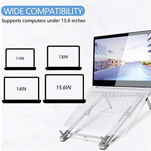 עמדת גלי תיבה ותואמת תואם ל- Acer Chromebook 514 עם מסך מגע - עמדת אלומיניום כיס 3 ב -1, נייד,
