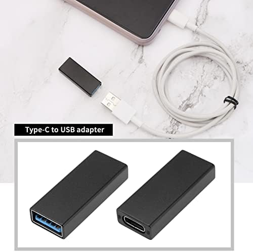 2 PCS Type-C ל- USB 3.0 מתאם USB C ממיר מחבר נקבה למחשבים ניידים/טלפון טלפון טלפון טעינה מטען