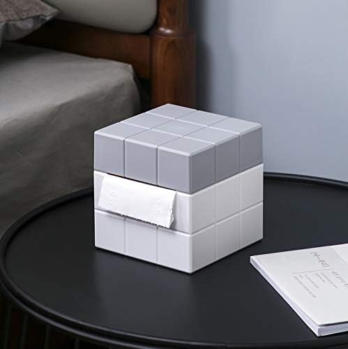 קופסת רקמות קוביה חדשה קוביית רקמות עיצוב מגולף חלול נשלף נשלף קבוע קופסא אחסון סגנון נורדי קופסה ביתית