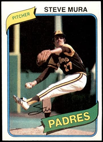 1980 Topps 491 סטיב מורא סן דייגו פדרס NM/MT Padres