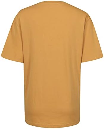 גבירות צהובות שרוול קצר חולצות טירטיות אוהבות חובבי חורש חולצות חולצות טשס צוואר צוואר בראנץ