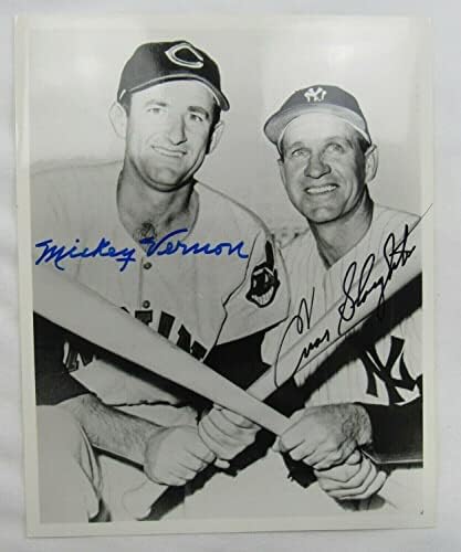מיקי ורנון אנוס שחיטה חתמה על חתימה אוטומטית 8x10 צילום I - תמונות MLB עם חתימה