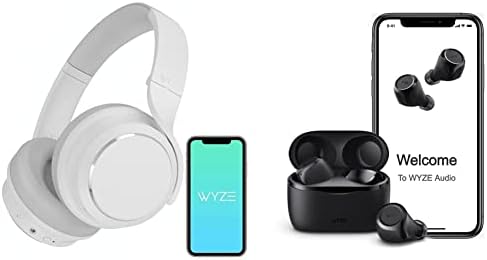 אוזניות Wyze Bluetooth 5.0, אוזניות פרס Reddot ואוזניות אוזניות אלחוטיות 5.0 אוזניות Bluetooth