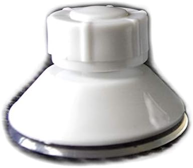 כוס יניקת בורג חזקה הידק יד הידוק כוונון עם כובע לחץ לחדר אמבטיה/מטבח/אקוריום, 6 חתיכות/אריזה, 4.5 סמ