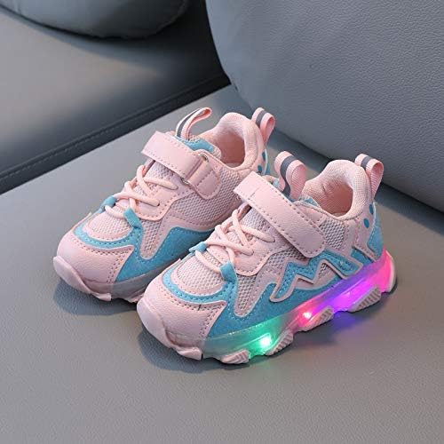 נעלי נעלי ספורט אור נערות זוהרות נערות נעליים ילדים ריצות ספורט רשת נעלי תינוק נעליים נעליים