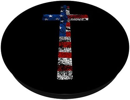 דגל אמריקאי ארהב חוצה נוצרי אמונה פטריוטית מתנה פופ -סגולות פופגריפ הניתן להחלפה