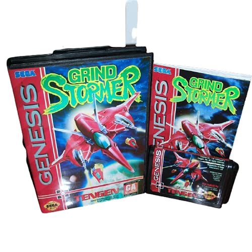 Aditi Grind Stormer Cover Us עם קופסה ומדריך עבור Sega Megadrive Genesis Console Game Console