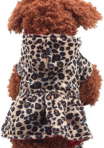 נורבי חיות מחמד כלב נמר שמלת מעילי טוטו הסווטשרט גור חורף חולצות קפוצ ' ון