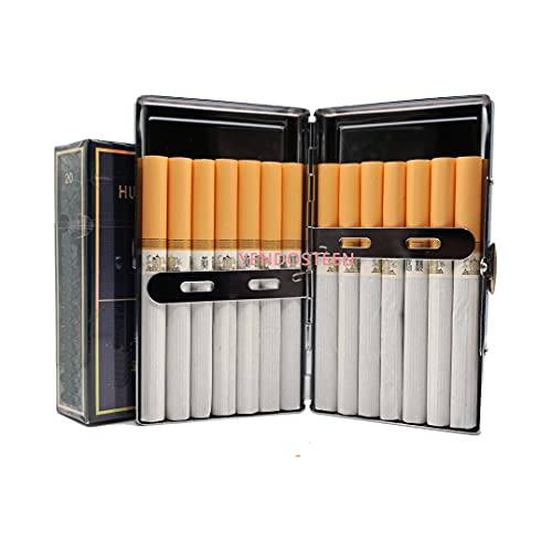 יאנטנג סיגריות מקרה עבור 14 סיגריות,בעלי החיים זאב גרזן שם כרטיס מחזיק