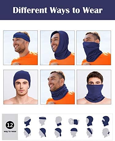 8 חתיכות קיץ הגנה כיסויי פנים גברים של קירור צוואר מוק גרב לנשימה בארה ' ב צעיף