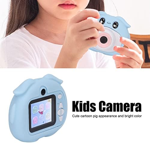 מצלמת סלפי לילדים, מצלמת וידאו דיגיטלית לילדים בגודל 1080 אינץ 'לילדים, מצלמת צעצוע לפעוטות עם מסך 2.0 אינץ',