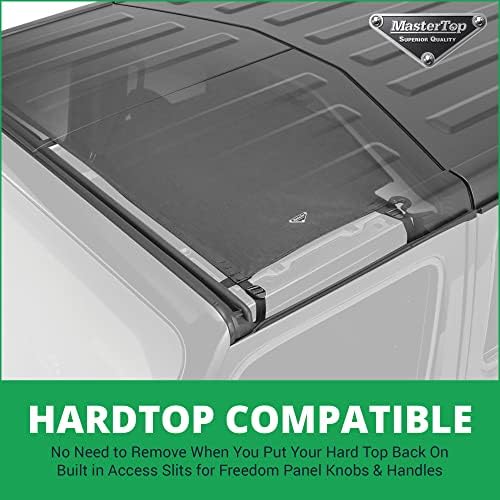 Mastertop Bronco Sunshade Mesh Top - מתאים לפורד ברונקו 4 דלתות 2021-2023 - פורד ברונקו רך