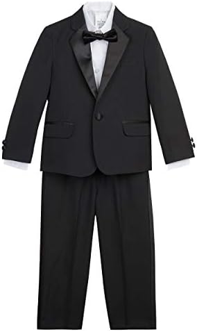 נאוטיקה בנים 4-חתיכה טוקסידו סט עם שמלת חולצה, עניבת פרפר, מעיל, ומכנסיים