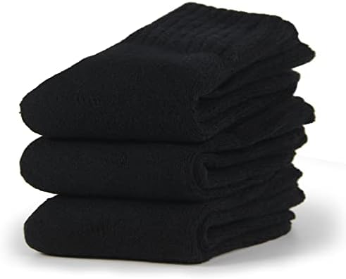 גרבי מגפי חורף של Bensorts גרביים עבות גרביים נעימים חמים מתנות בצבע אחיד