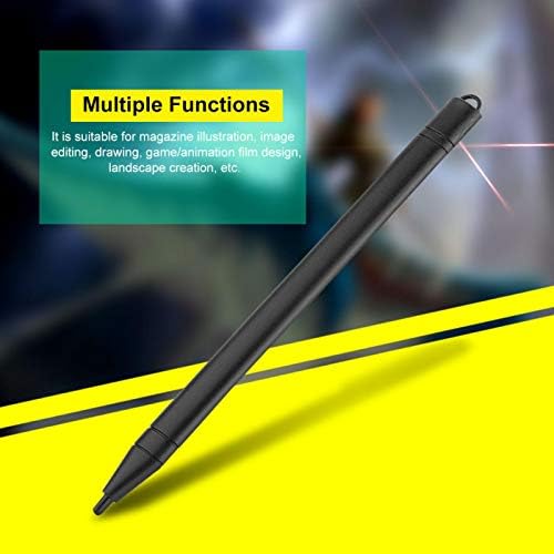 עט טאבלט עמיד עמיד שחור עט עט 5 מחשבים למסכי מגע ציור גרפי