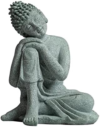 פסלי בודהה, פסל בודה בודהה, ישיבה מדיטציה בודהה, בודה גן זן באורגון קריסטל פירמידה ריפוי צ'אקרת צ'אקרה