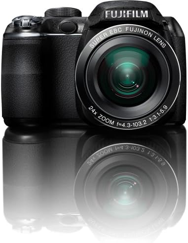Fujifilm finepix S3200 14 MP מצלמה דיגיטלית עם Fujinon 24X Super Warge Angle עדשת זום אופטית ו-