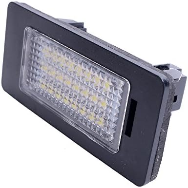 GSRECY עבור 3 5 סדרות E39 E60 E90 E92 F30 F10 E82 רישיון LED לבן מספר לוח אור מנורת