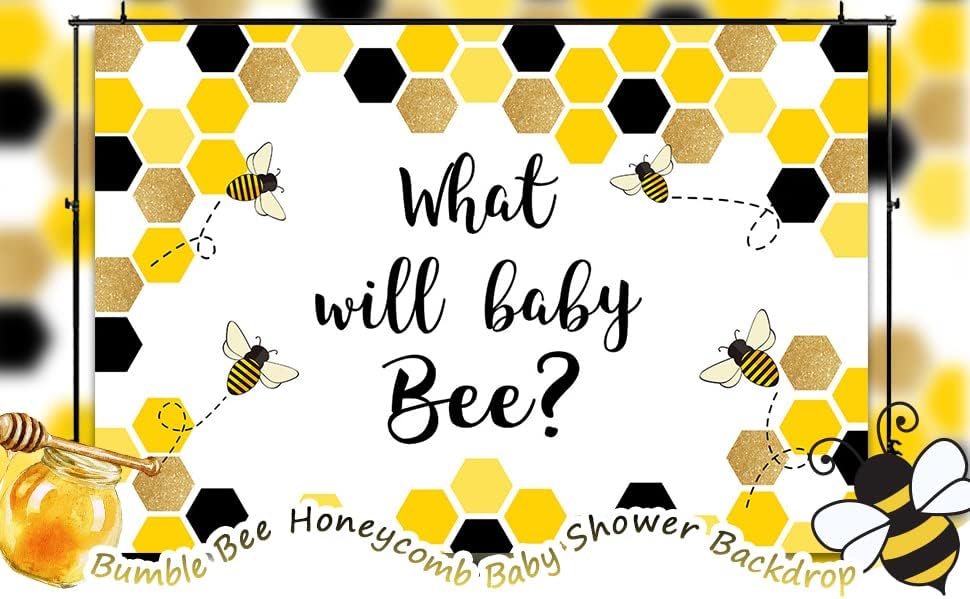 Avezano מה יהיה רקע מקלחת לתינוק דבורה דבור