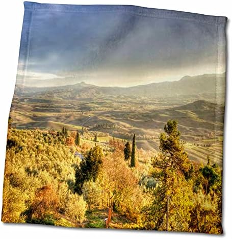 3drose Florene Worlds נקודות אקזוטי - ארץ יין טוסקנית באיטליה - מגבות