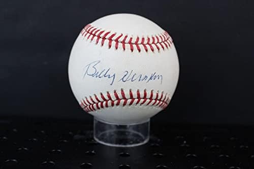 בילי הרמן חתם על חתימת בייסבול אוטומטית PSA/DNA AL88386 - כדורי חתימה