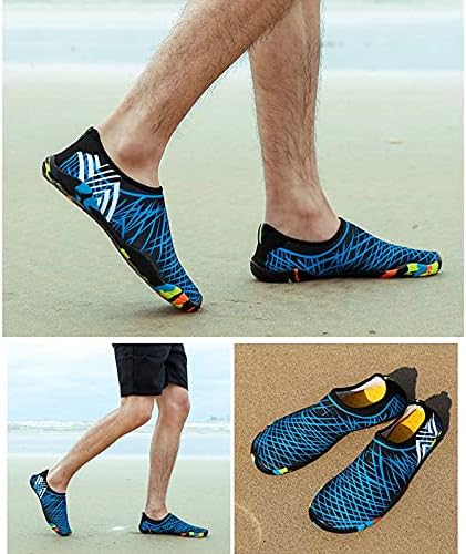 קיץ מהיר יבש מים ספורט נעלי נשים גברים אקווה גרבי יחף חוף לשחות תרגיל יוגה נעל חיצוני נעלי ספורט
