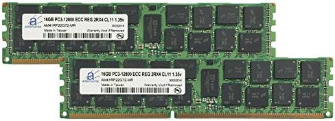 שדרוג זיכרון שרת של Adamanta 32GB עבור Dell PowerEdge R720 DDR3 1600MHz PC3-12800 ECC רשום 2RX4 CL11