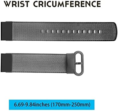 SKXMOD 22 ממ ניילון Watchband עבור Garmin Fenix ​​6 6x Pro Wrist Strap Fenix ​​5 5plus 935 S60 Quatix5