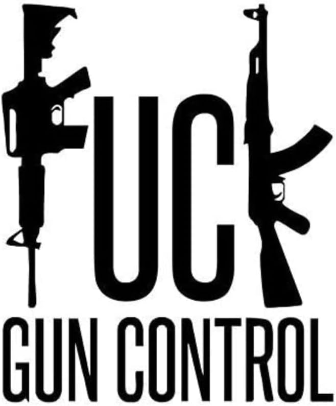 F*CK אקדח רובה רובה מדבקות ויניל למכוניות מדבקות ויניל, משאיות, סירות, מחשבים ניידים- אופניים