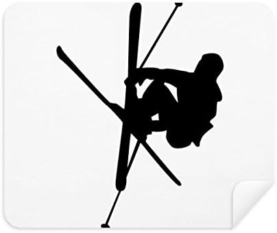 ספורט פיזי חינוך סקי נגן ניקוי בד מסך מנקה 2 יחידות זמש בד
