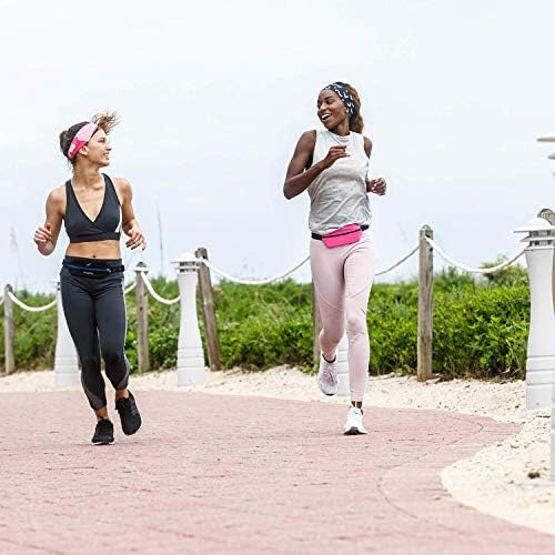 אורח חיים פעיל אורח חיים פאני חבילה ומיני ספורט חגורת ריצה לגברים ונשים - קל משקל, פרופיל נמוך ועיצוב מלוטש -