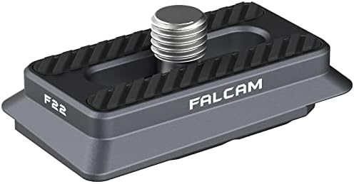 ערכת צלחת שחרור מהירה של Falcam F22, מתאם הרכבה למצלמה המרה 1/4 חוט למערכת QR F22, ערכת אביזר